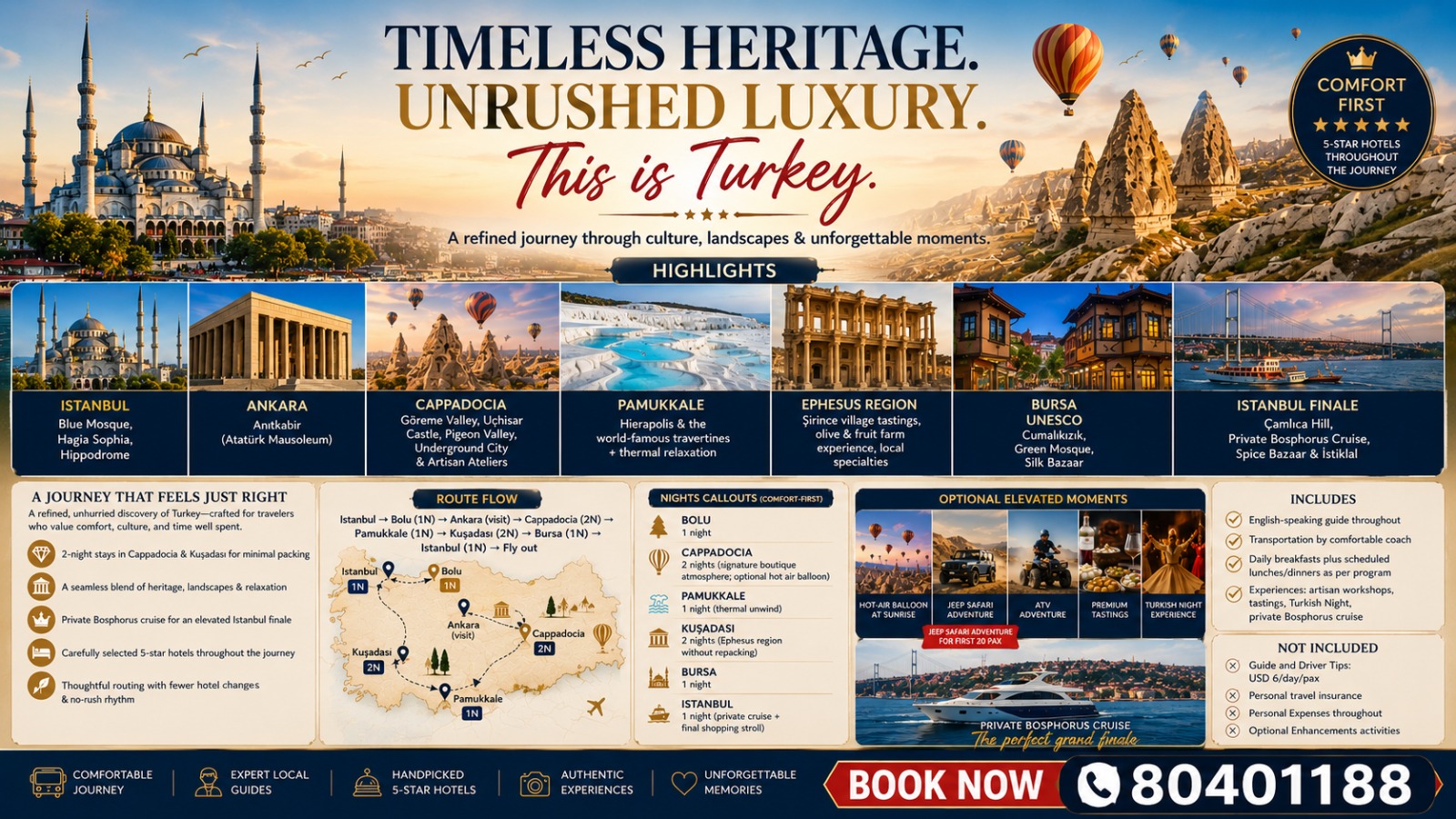 10D8N Exclusive Premium Journey into the Heart of Turkey